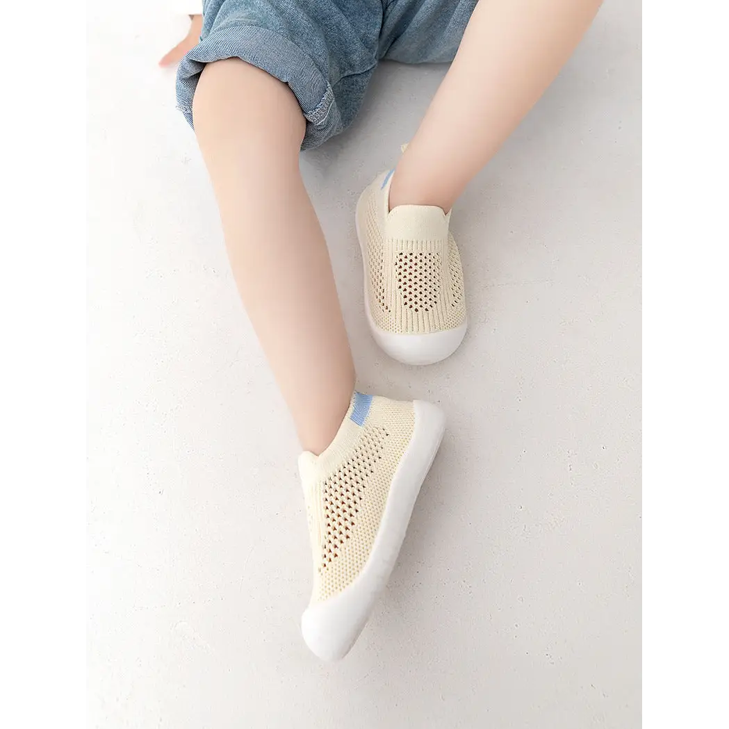 Baby First Walkers - Yellow - Grookz Shoes