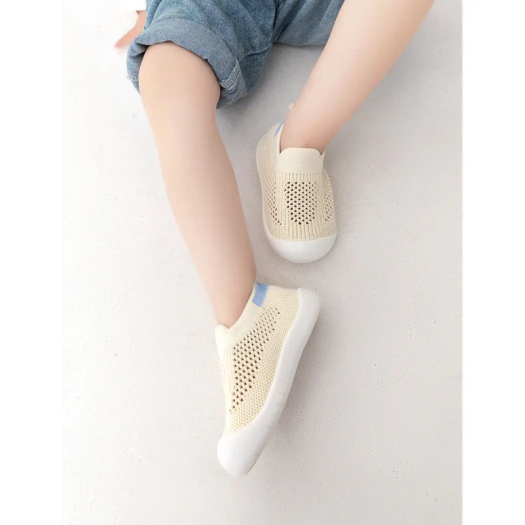 Baby First Walkers - Yellow - Grookz Shoes