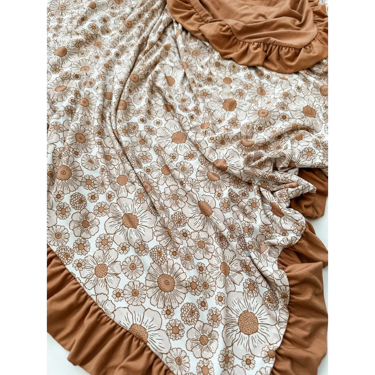Bamboo Blanket - Flower Garden - Harp Angel Boutique