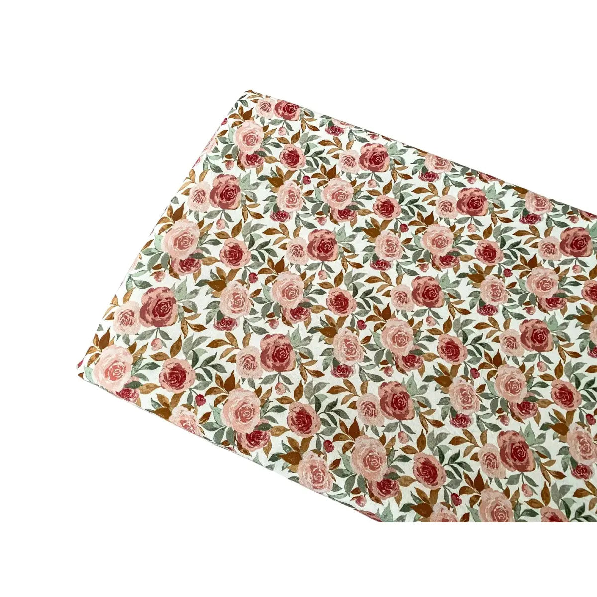 Bamboo Changing Pad Cover - Dusty Pink Floral - Harp Angel Boutique