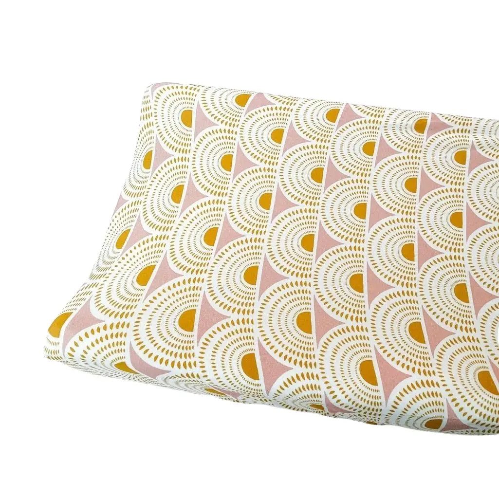 Bamboo Changing Pad Cover - Vintage Sunshine - Harp Angel Boutique