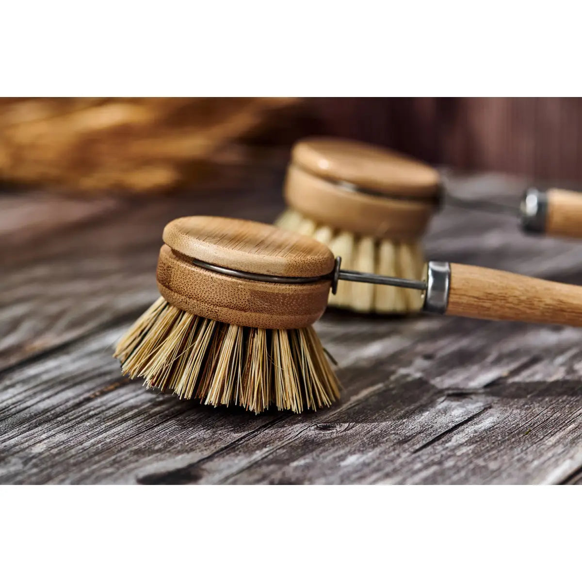 Bamboo Handle Dish Brush - Desesh