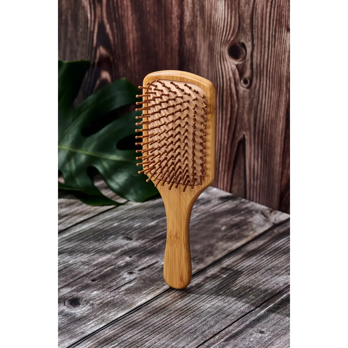 Bamboo Paddle Hair Brush - Desesh