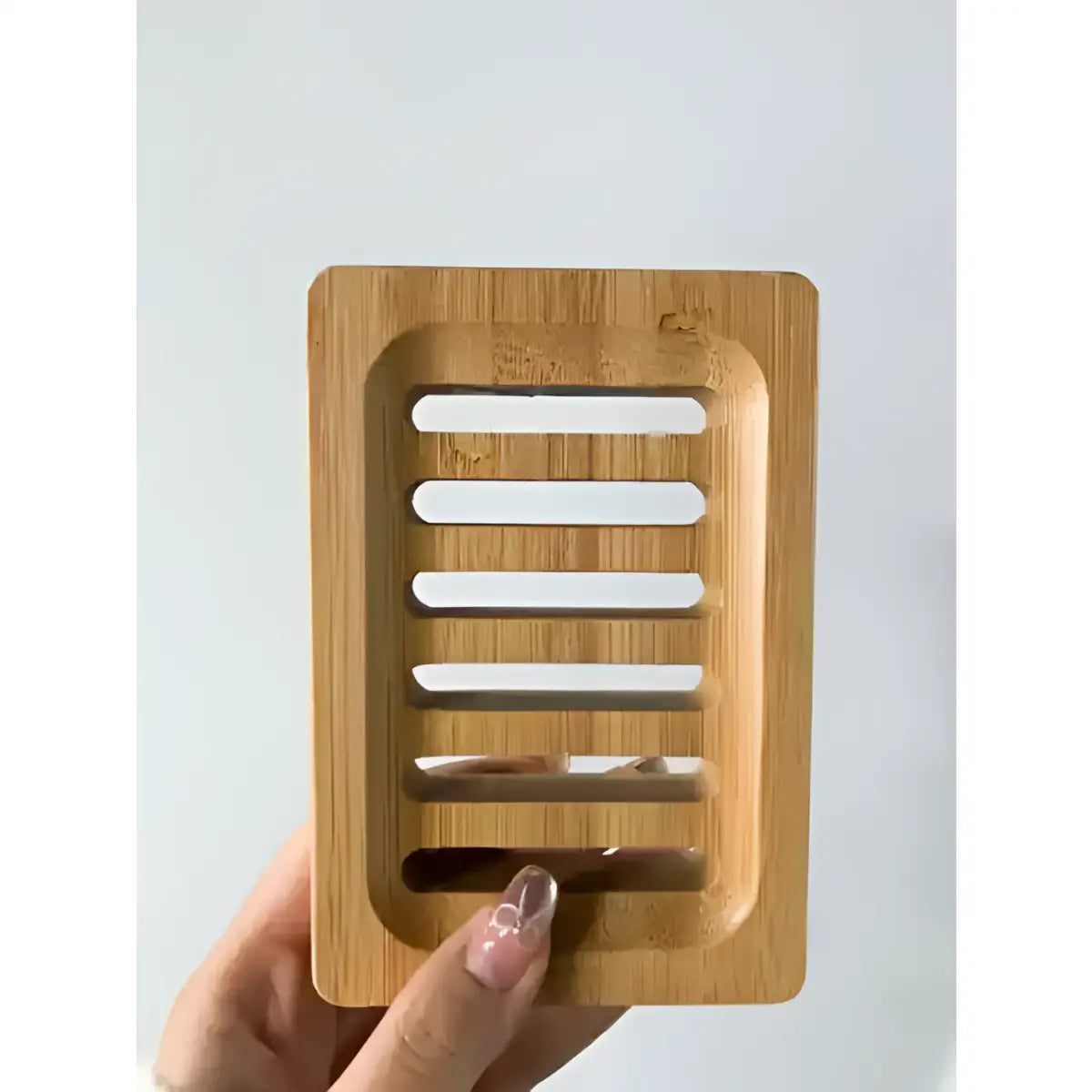 Bamboo Soap Dish - Natural Eco-Friendly - Smile Boutiques
