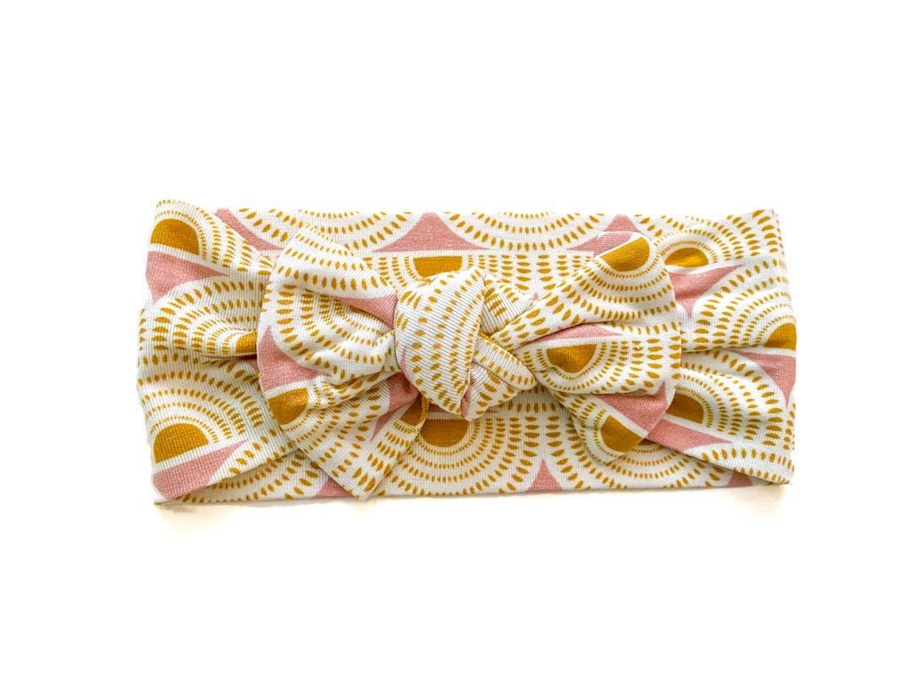 Bamboo Stretch Swaddle - Vintage Sunshine - Harp Angel Boutique