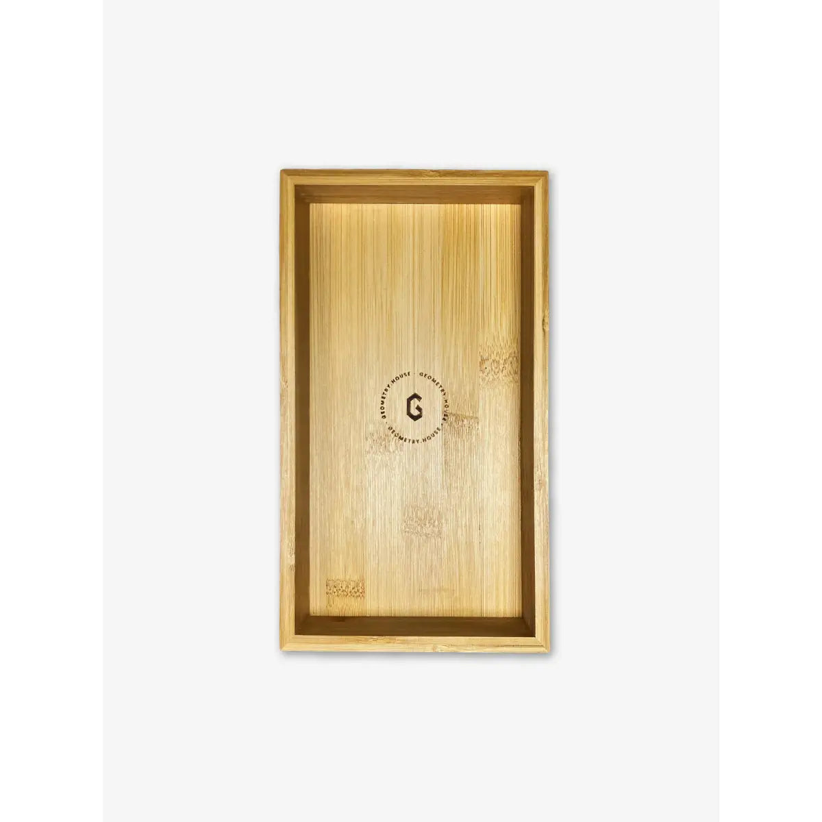 Bamboo Tray - Not Paper Towels Storage - Geometry