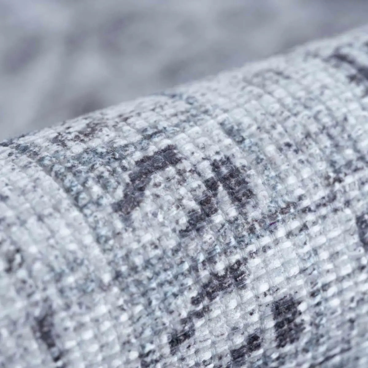 Barny Gray Washable Area Rug - Boutique Rugs