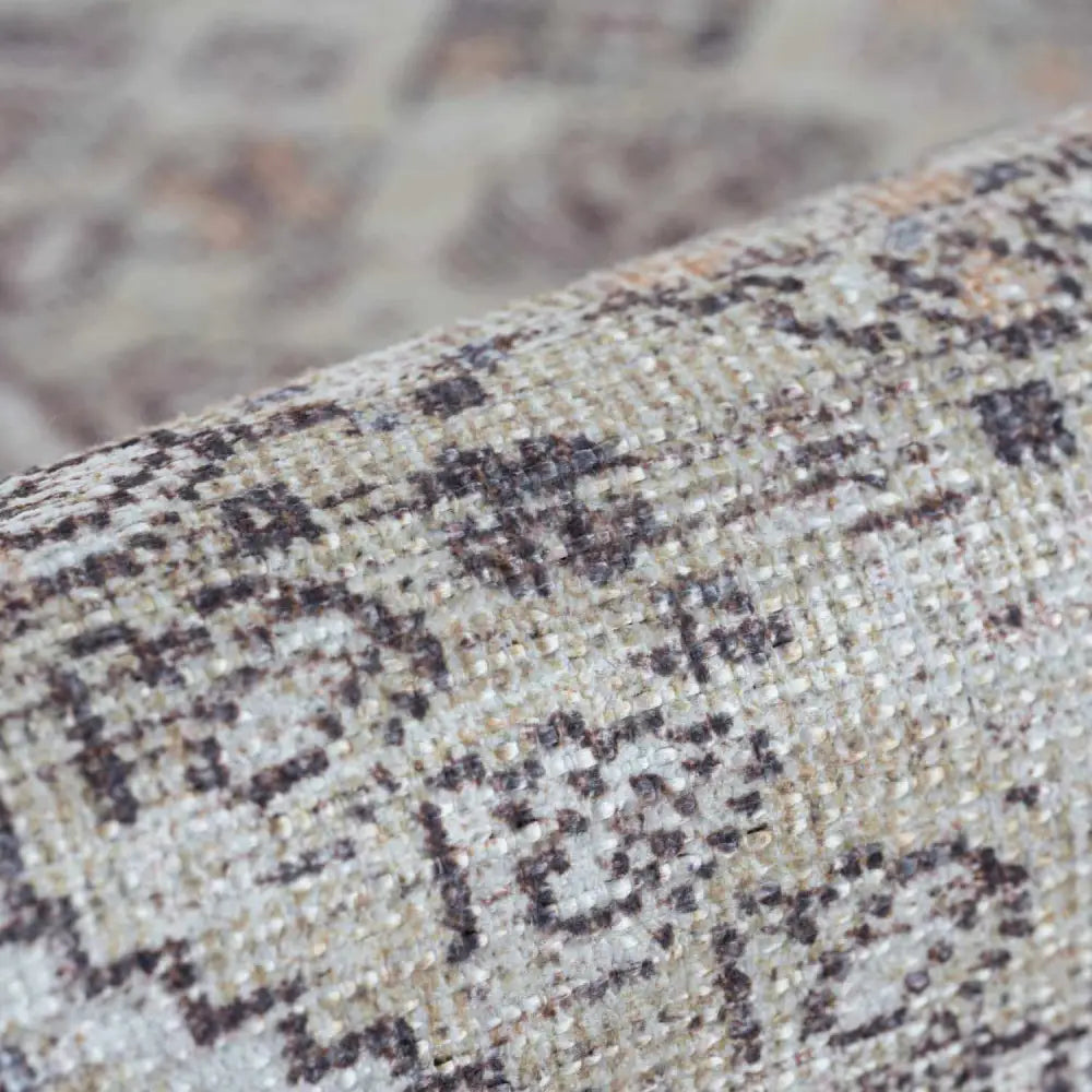 Barny Tan Washable Rug - Boutique Rugs