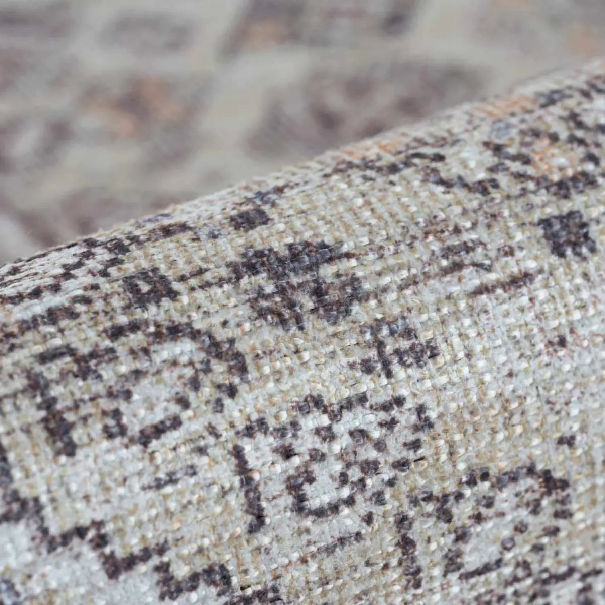 Barny Tan Washable Rug - Boutique Rugs