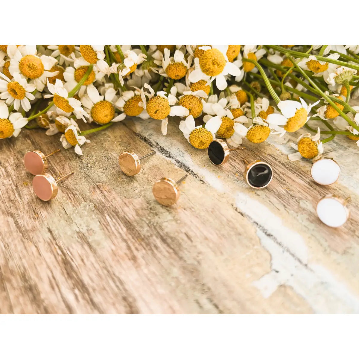 Neutral Stud Earring Set - Rooted Home Goods