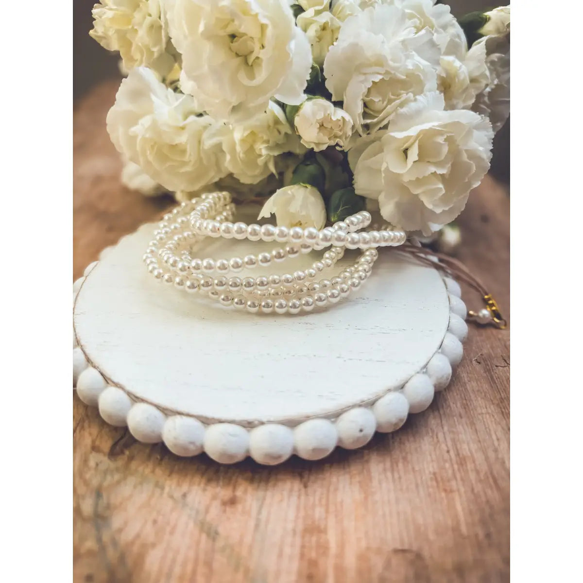 Pearl Multi Strand Bracelet - Rooted Home Goods