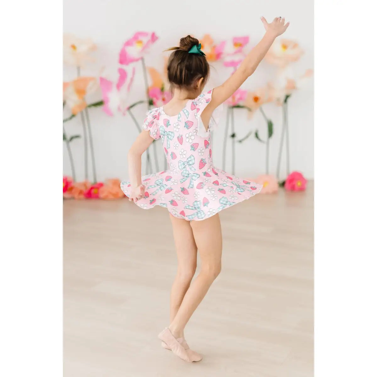 Twirl Leotard with Skirt - Berry Picnic - Mila & Rose ®