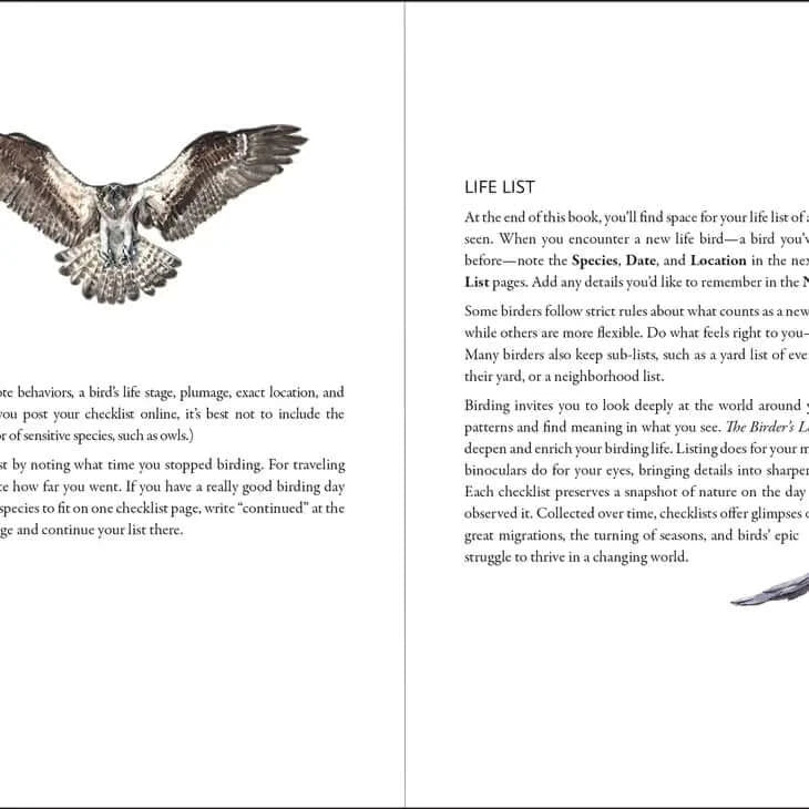 The Birder’s Logbook - Birdwatching Journal - Peter Pauper Press