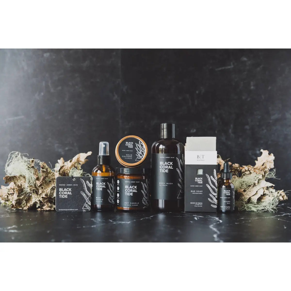 Bar Soap - Black Coral Tide - For Men - Broken Top Brands