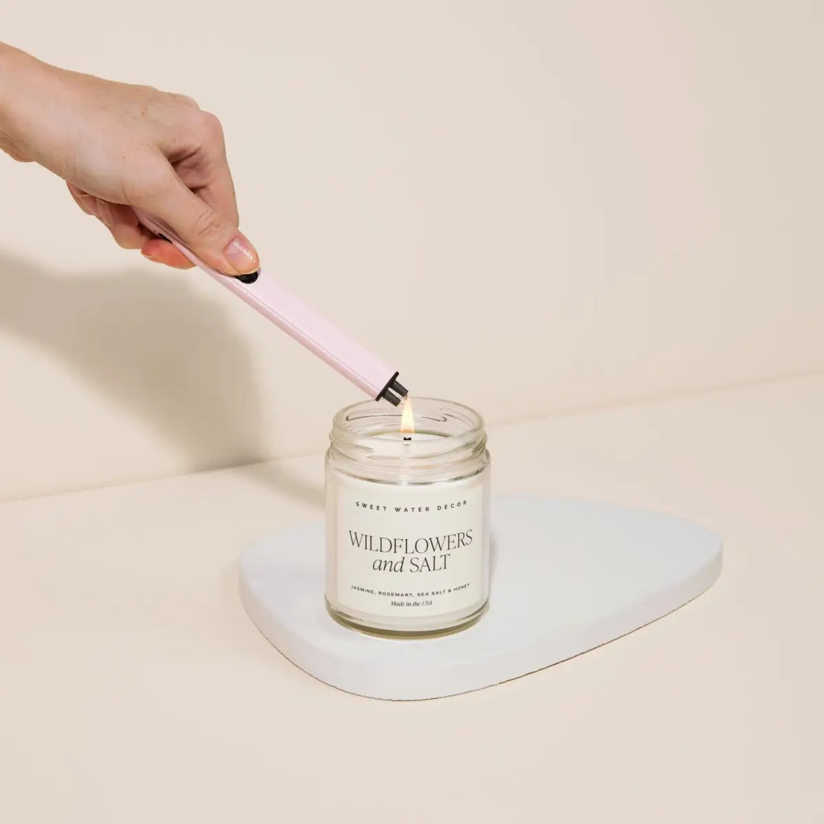 Blush Pink Electric Lighter - Sweet Water Decor