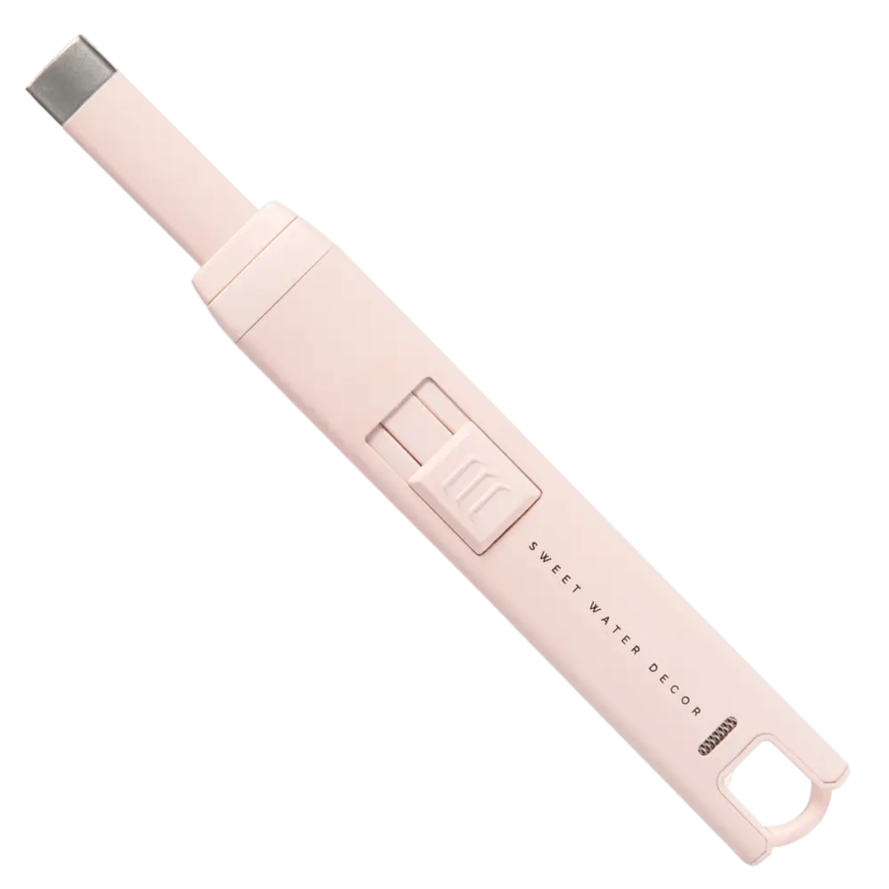 Blush Pink Large Electric Lighter - Sweet Water Decor
