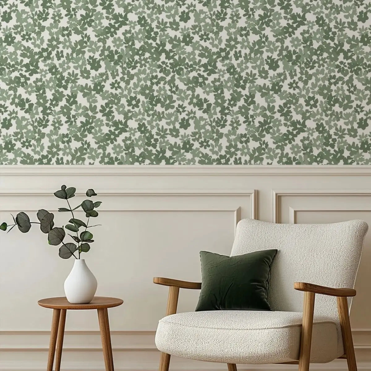Blythe Wallpaper - Petite Floral - by Ashleigh Fish - Loomwell Home Goods