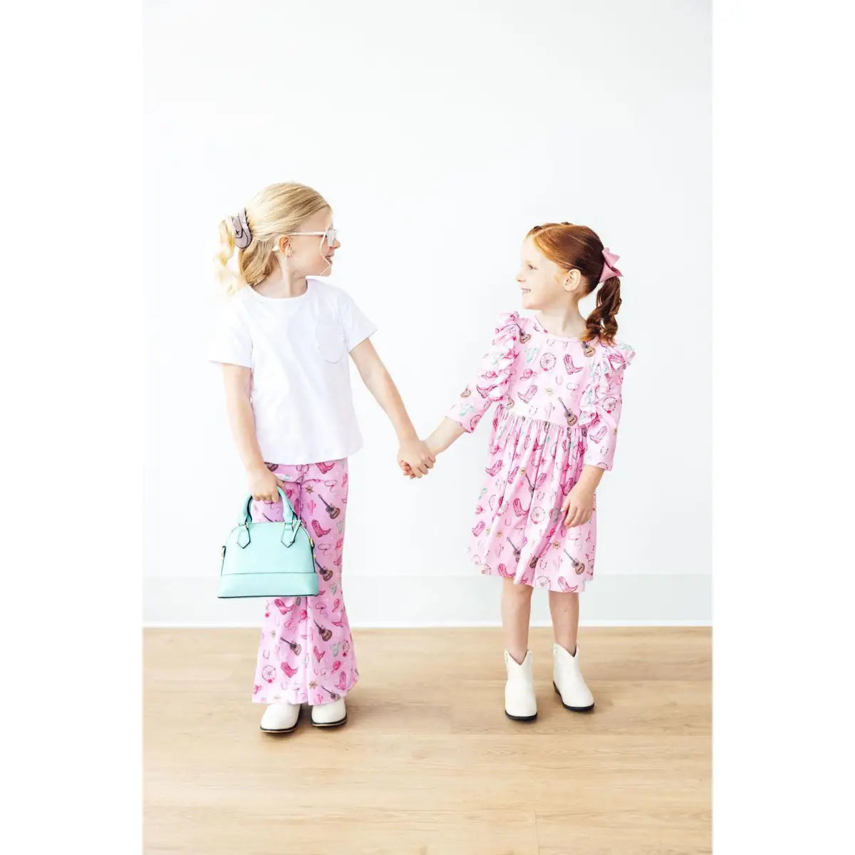 Boot Scootin’ Ribbed Velvet Bells - Mila & Rose ®