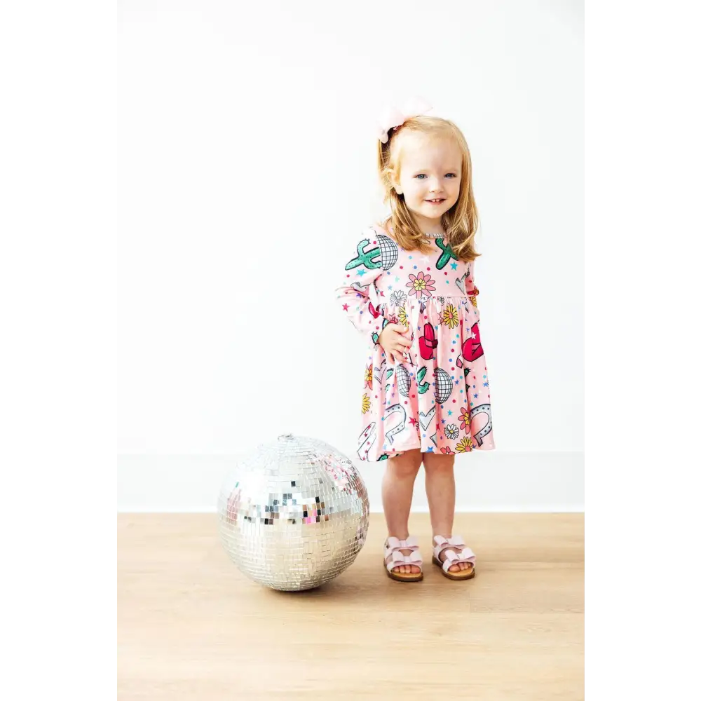 Boots & Bling Pocket Twirl Dress - Mila & Rose ®