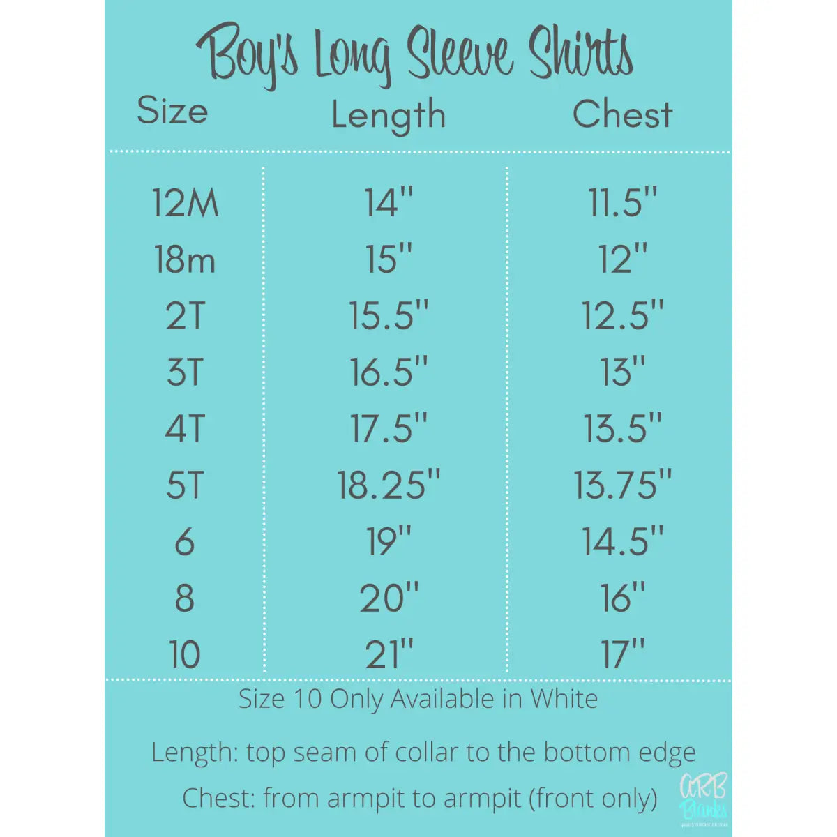 Boy’s Peter Pan Collar Products - ARB Blanks