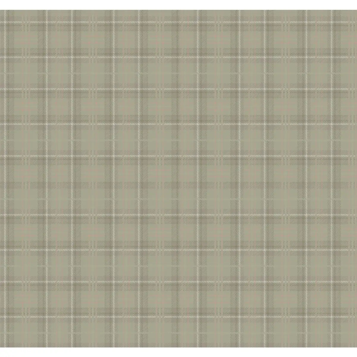 Brewer Wallpaper - Muted Plaid - by Melissa Dayton Art - Loomwell Home Goods