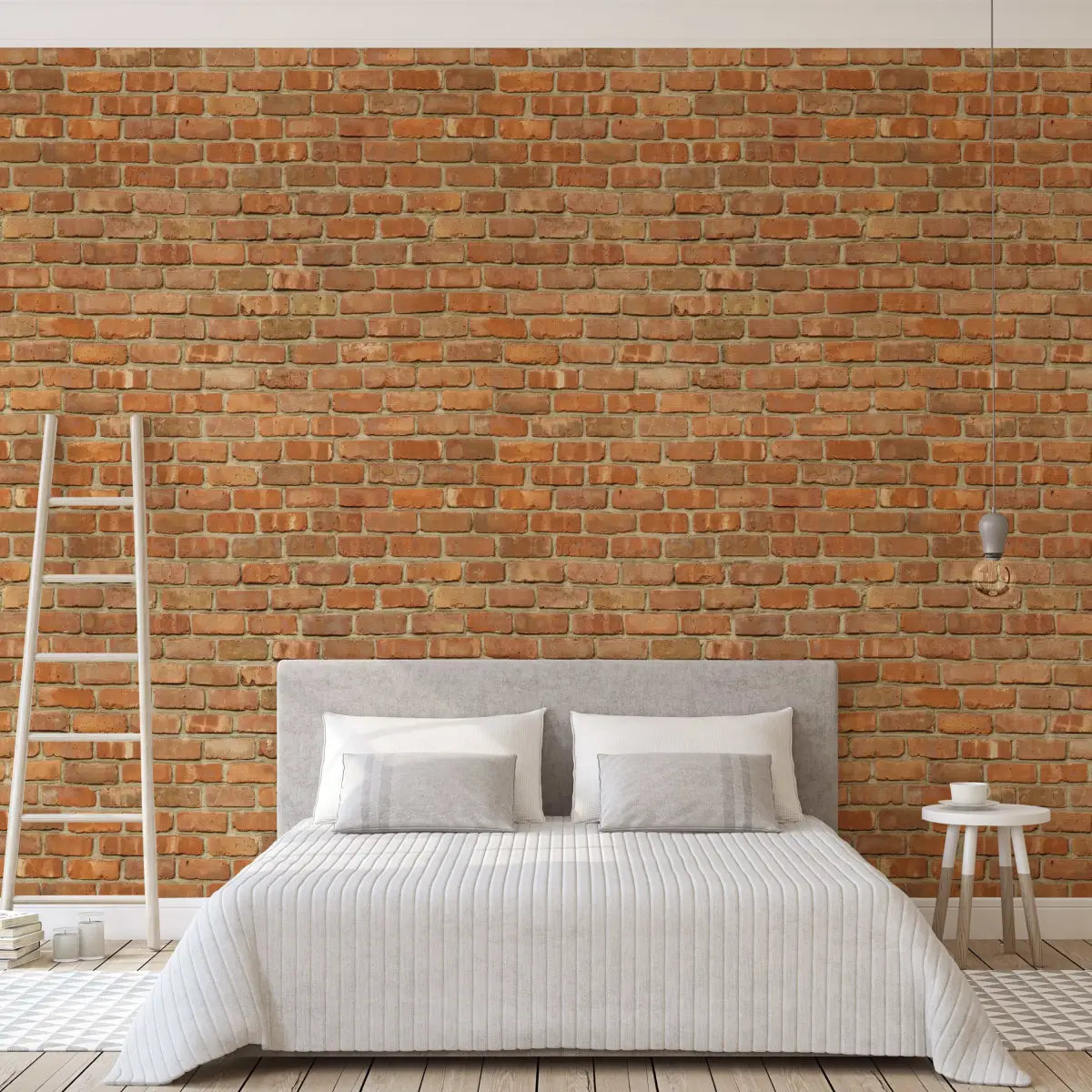 Brick Wallpaper - Realistic Brick Wall - Loomwell Home Goods