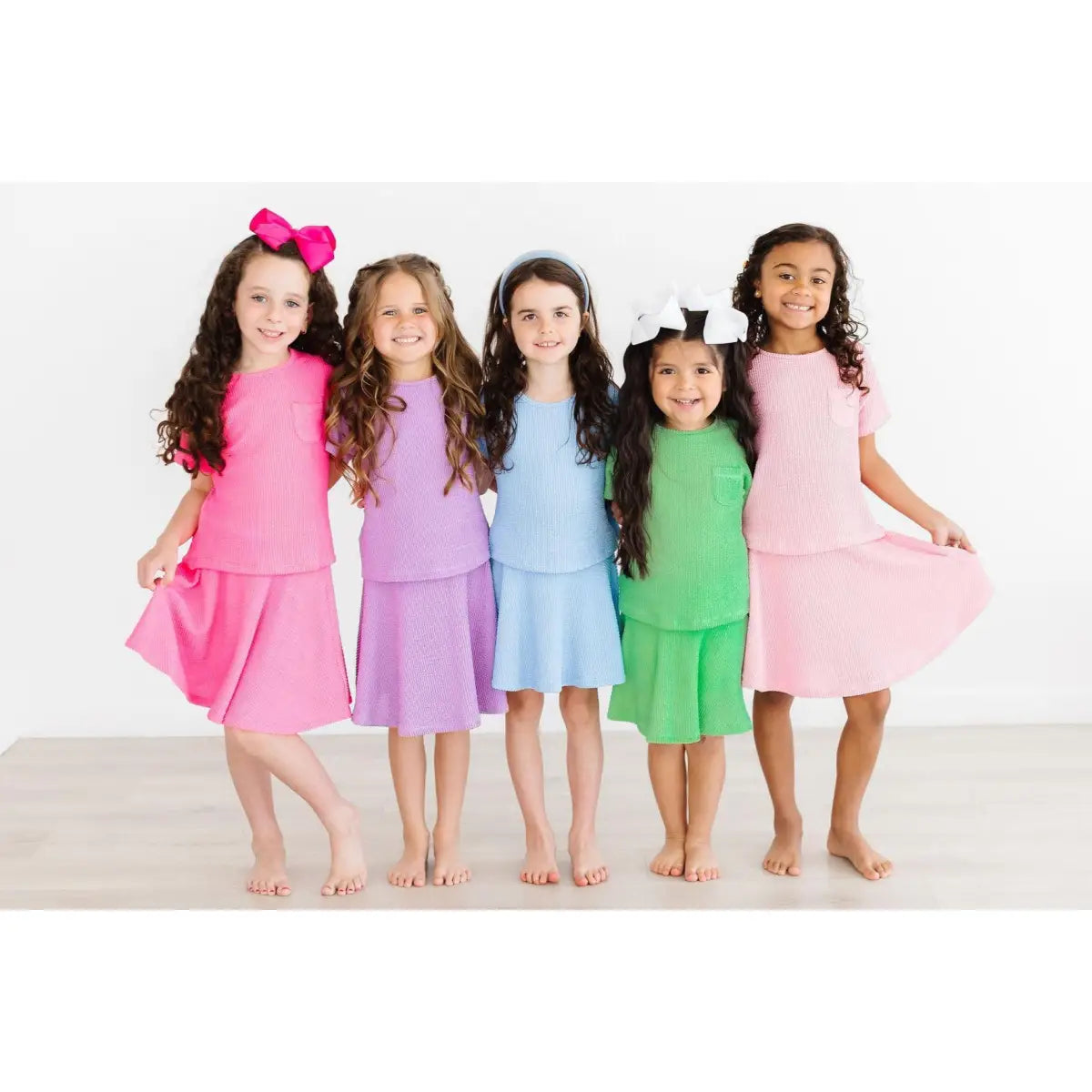 Bright Lilac Scrunchy Twirl Skort - Mila & Rose ®
