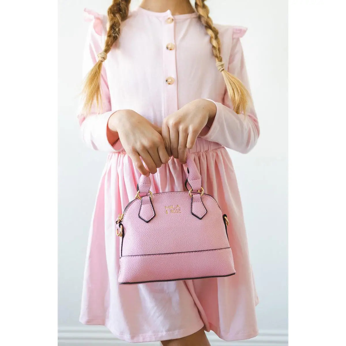 Girl’s Crossbody Purse - Bubblegum Pink - Mila & Rose ®