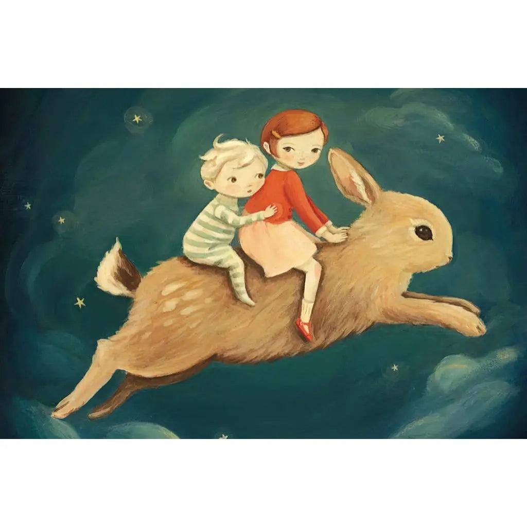 Bunny Dreamers by Emily Winfield Martin - 20 Piece Mini Puzzle - New York Puzzle Company
