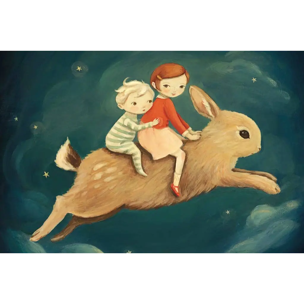 Bunny Dreamers by Emily Winfield Martin - 20 Piece Mini Puzzle - New York Puzzle Company