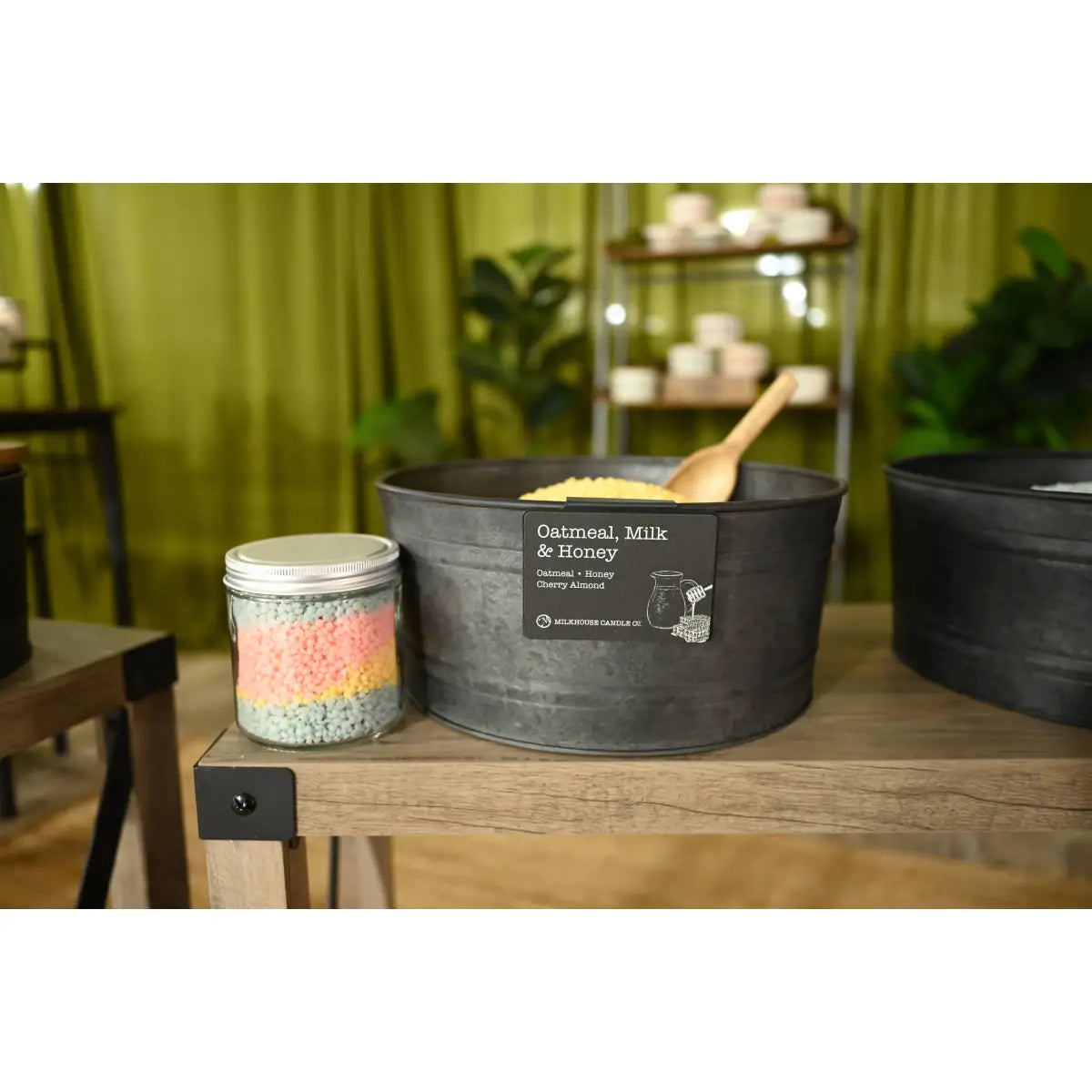 Candle Bar - 10 oz Glass Jar with Wax Beads - Milkhouse Candle Company