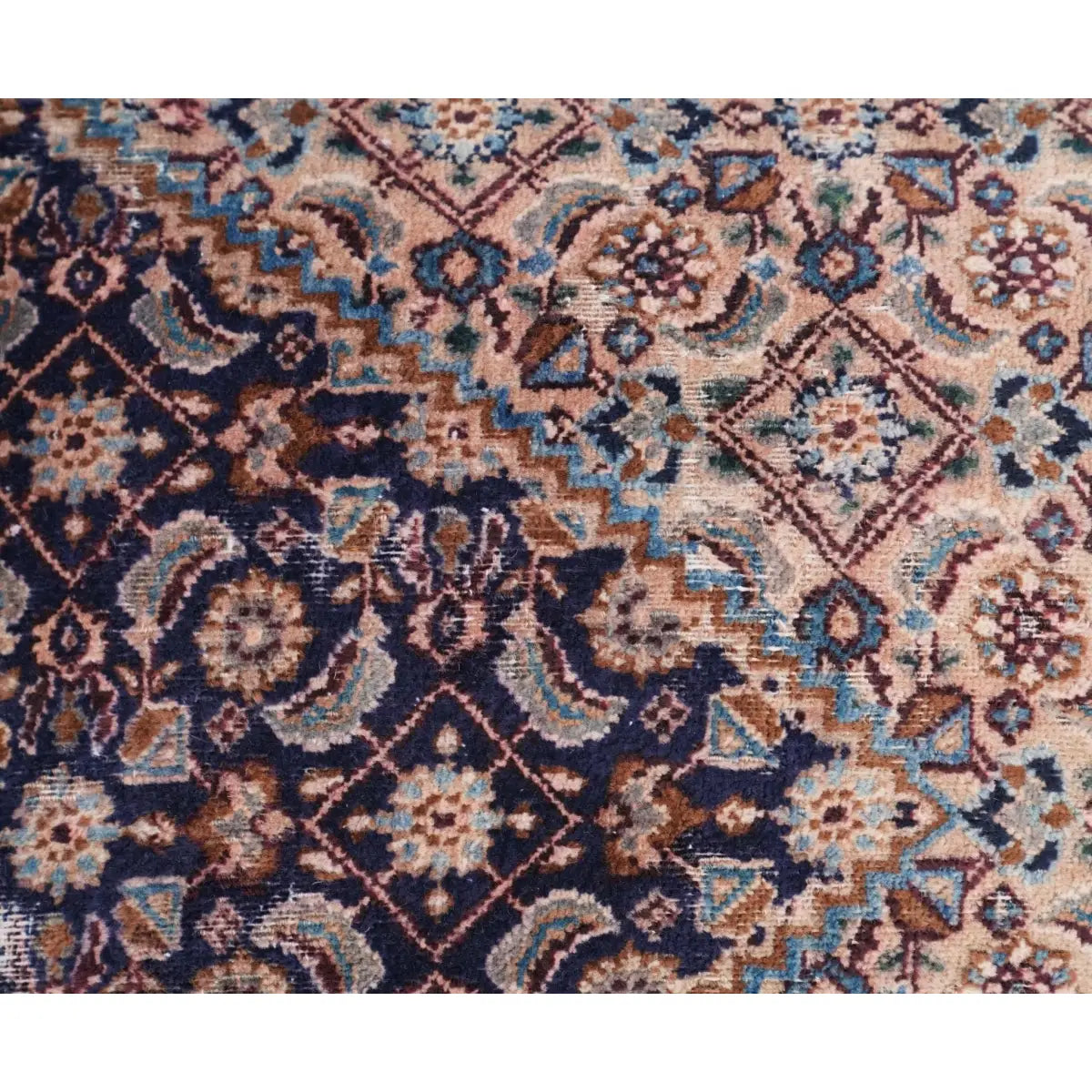 Canvello Antique Rug Navy Blue Cushion - 16’’x24’’ - Canvello