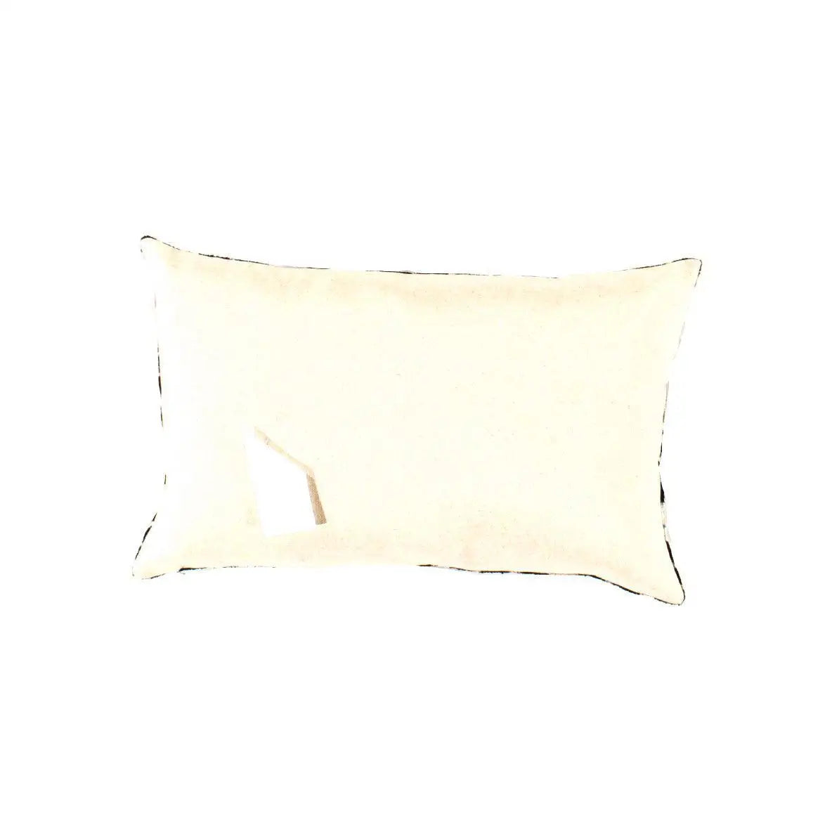 Canvello Black & Blue Silk Ikat Pillows - TI 156 - Black / 1’ x 1’ - Canvello