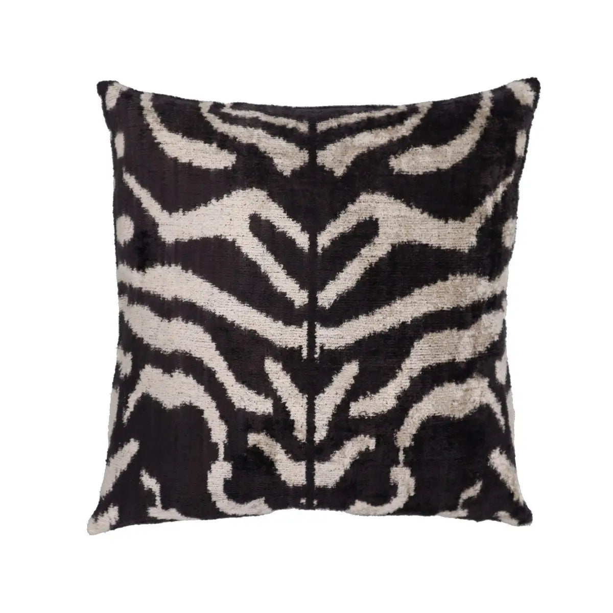 Canvello Black And White Throw Pillow | 16 x 16 in (40 x 40 cm) - Canvello