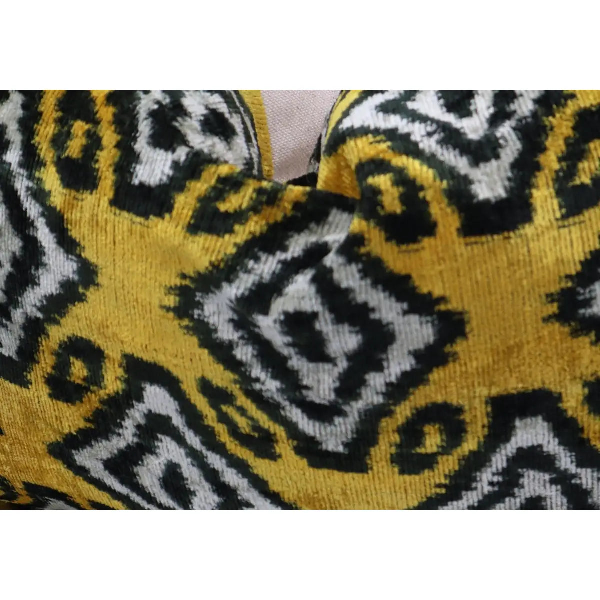 Canvello Black And Yellow Throw Pillows For Couch with Down Insert - 16x24 - Canvello