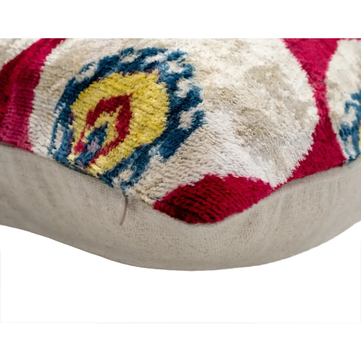 Canvello Decorative Pink Beige Throw Pillow - 24’’x24’’ - Canvello