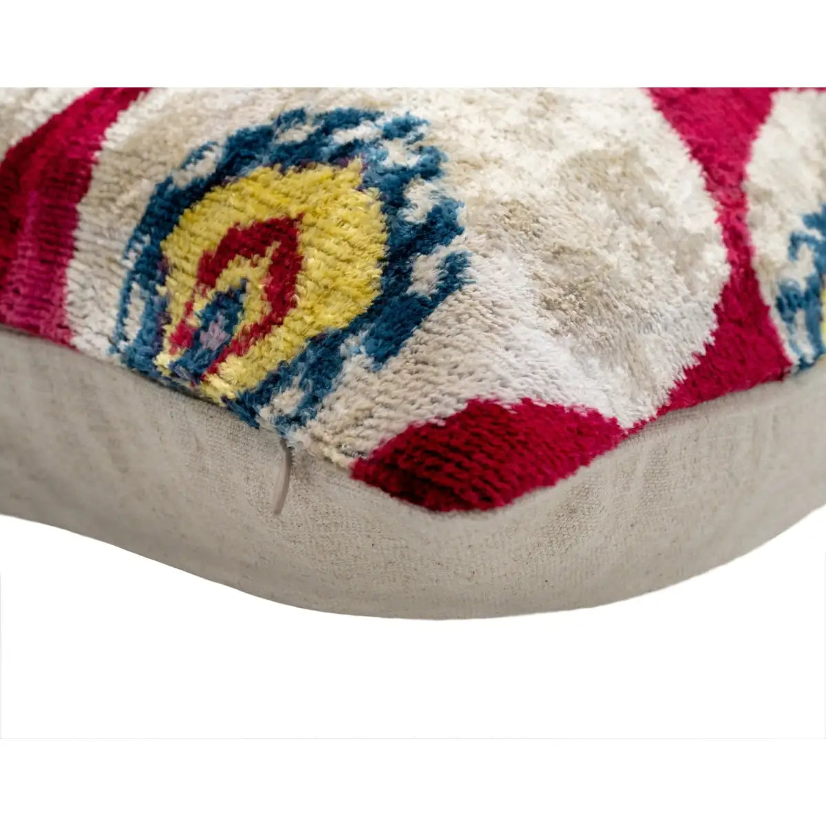 Canvello Decorative Pink Beige Throw Pillow - 24’’x24’’ - Canvello
