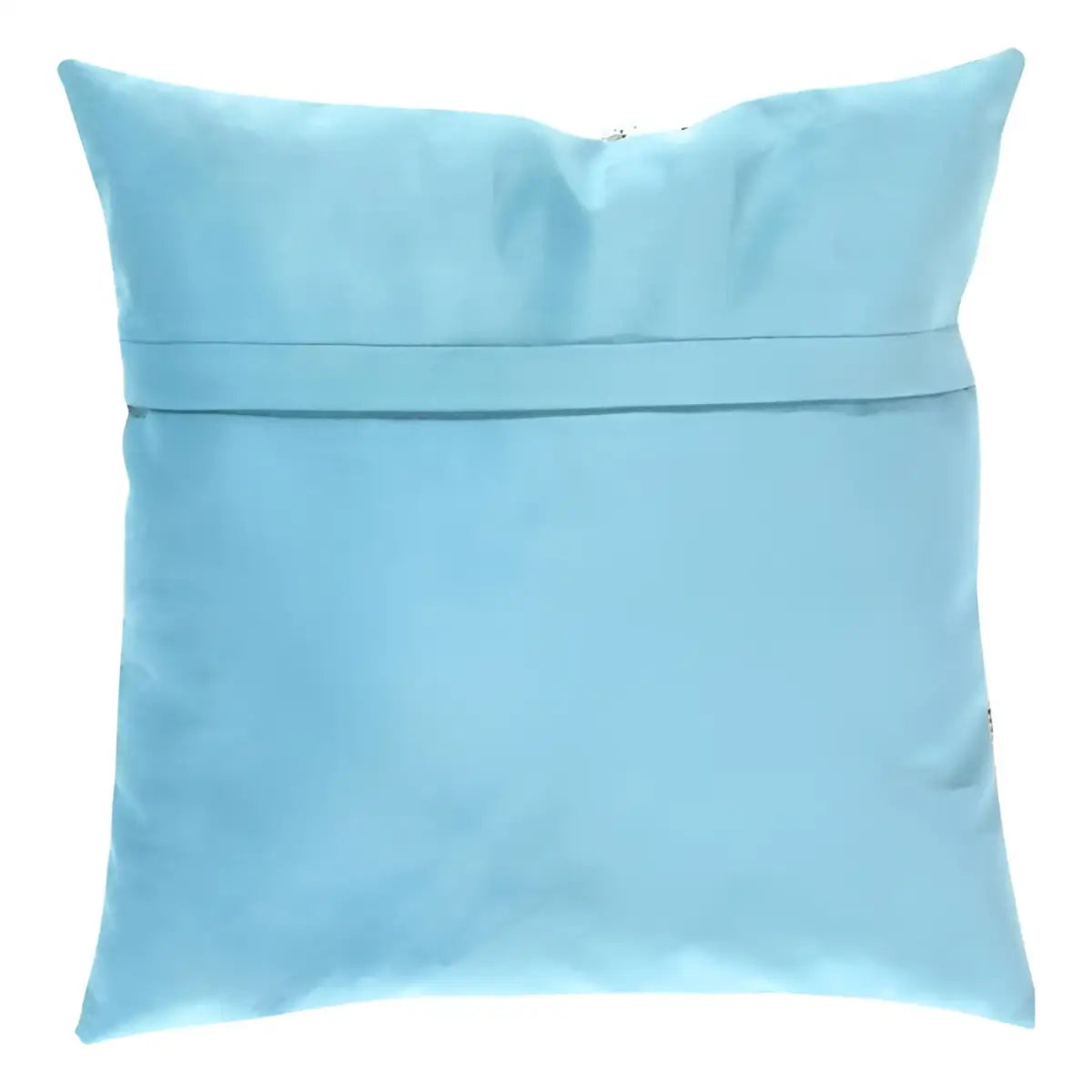 Canvello Decorative Velvet Pillow - 20’’ X 20’’ - Navy Blue-light blue / 20’’ X 20’’ - Canvello