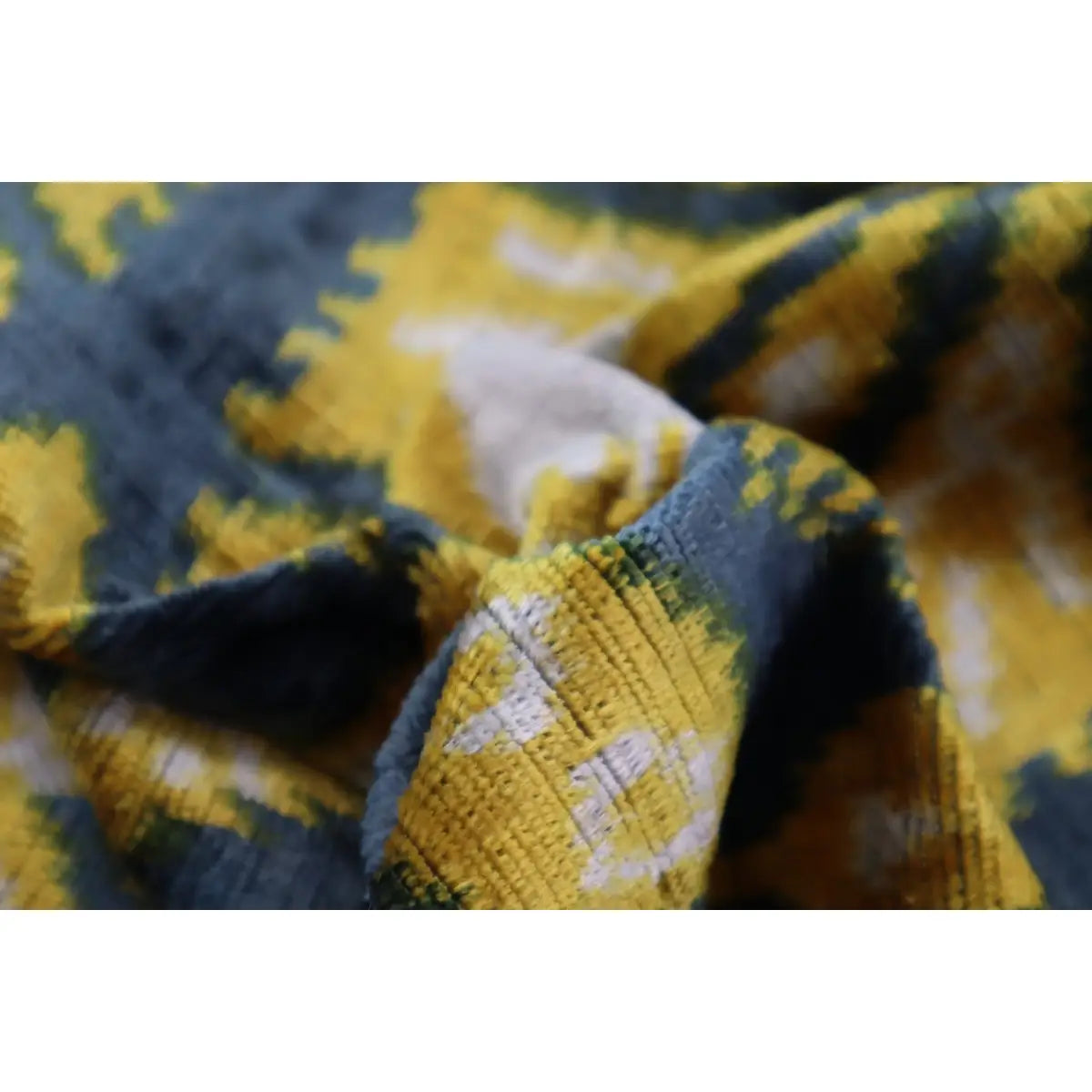 Canvello Gold Gray Handmade 16x24 Silk Velvet Pillow Organic Veg Dyed Down/Feather Filled - Canvello