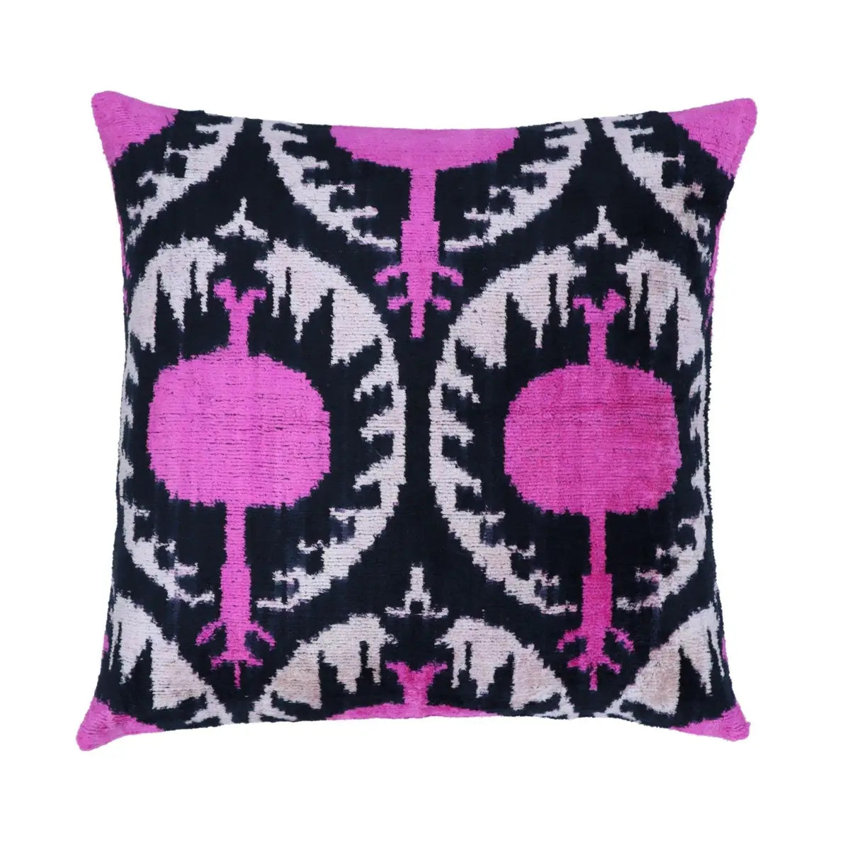 Canvello Handmade Floral Pink Throw Pillows - 16x16 inch - Canvello