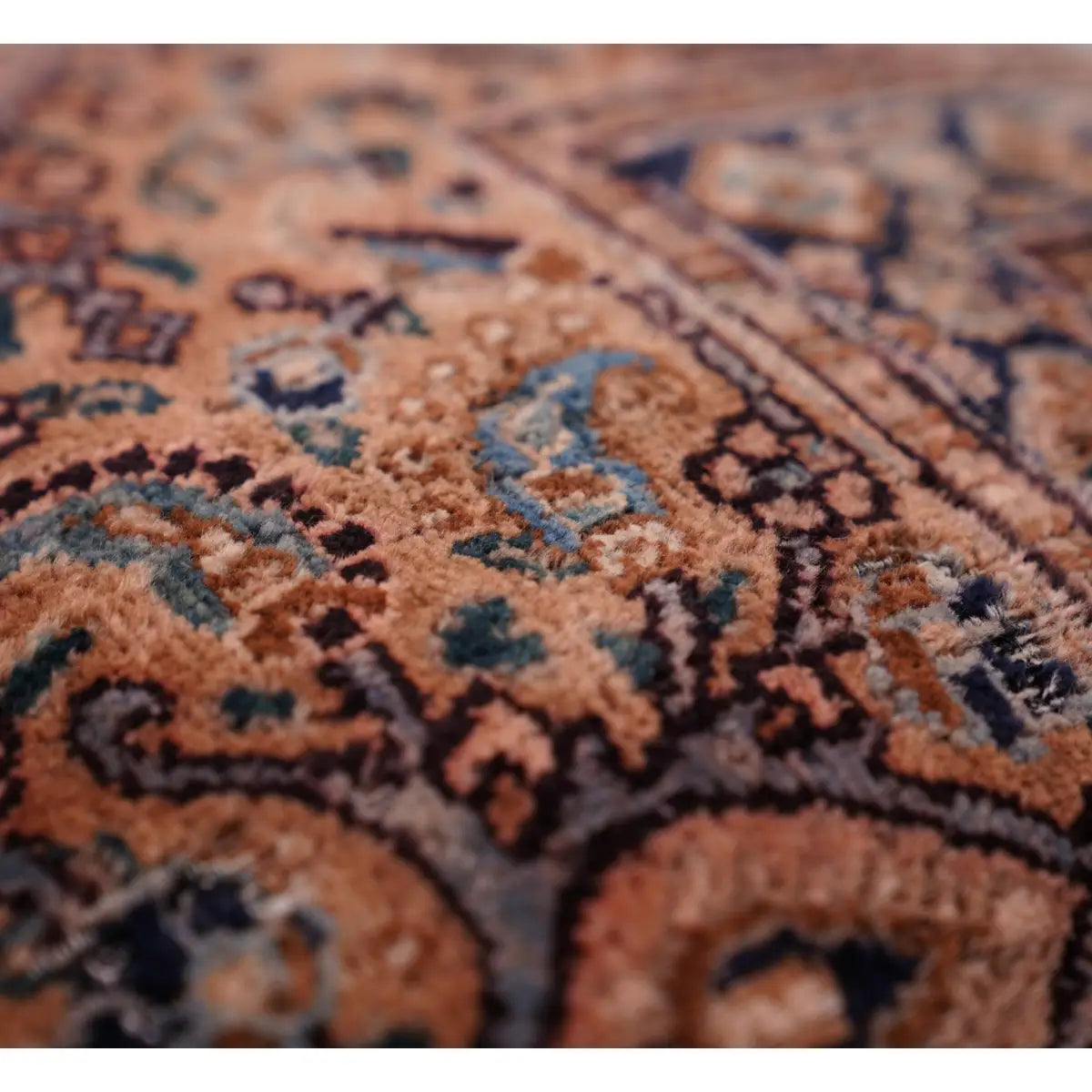 Canvello Kerman Rug Light Brown Throw Pillows - 18’’x18’’ - Canvello
