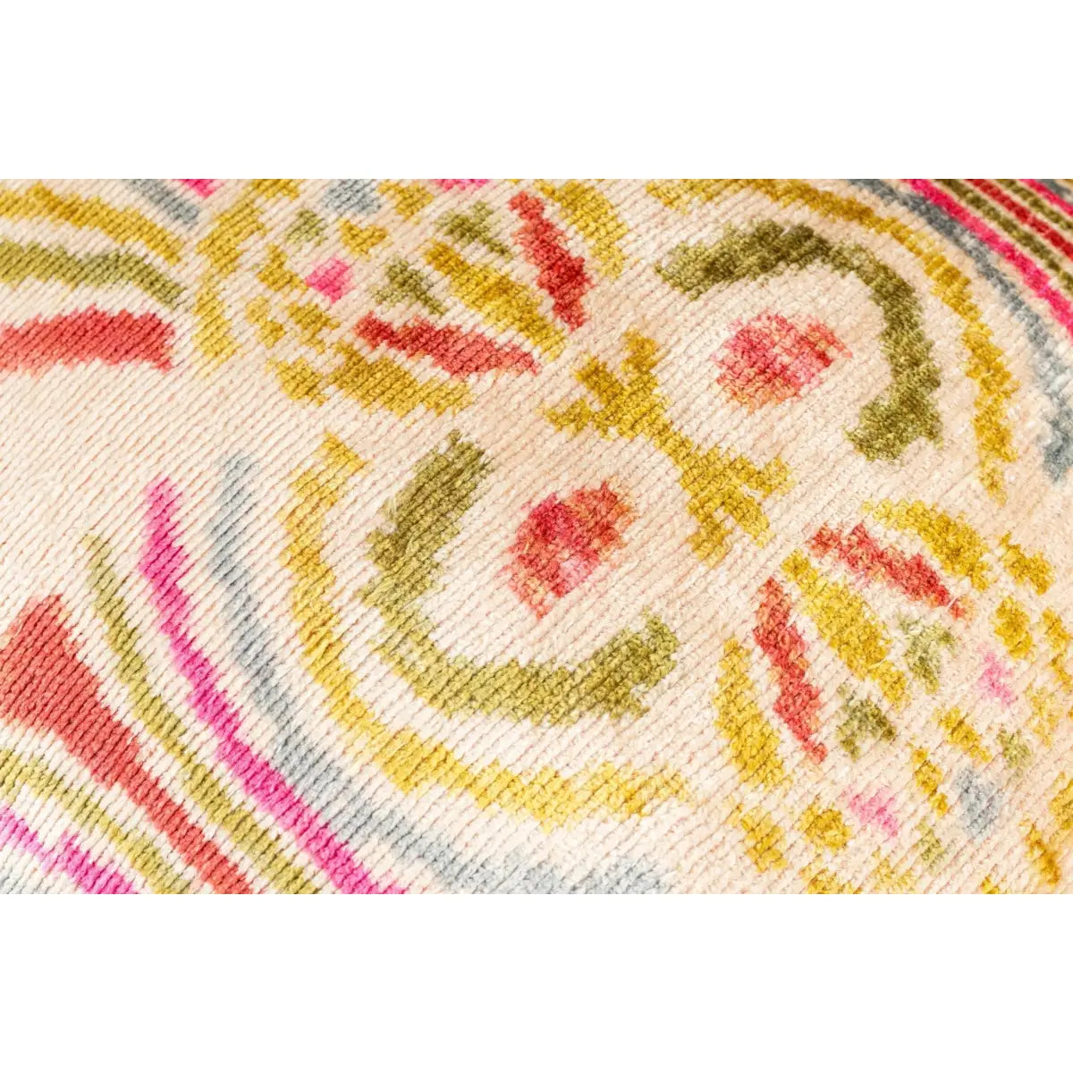 Canvello Luxurious 16x24 Handmade Velvet Silk Pillow with Premium Down Feather Insert - Beige Pink - Canvello