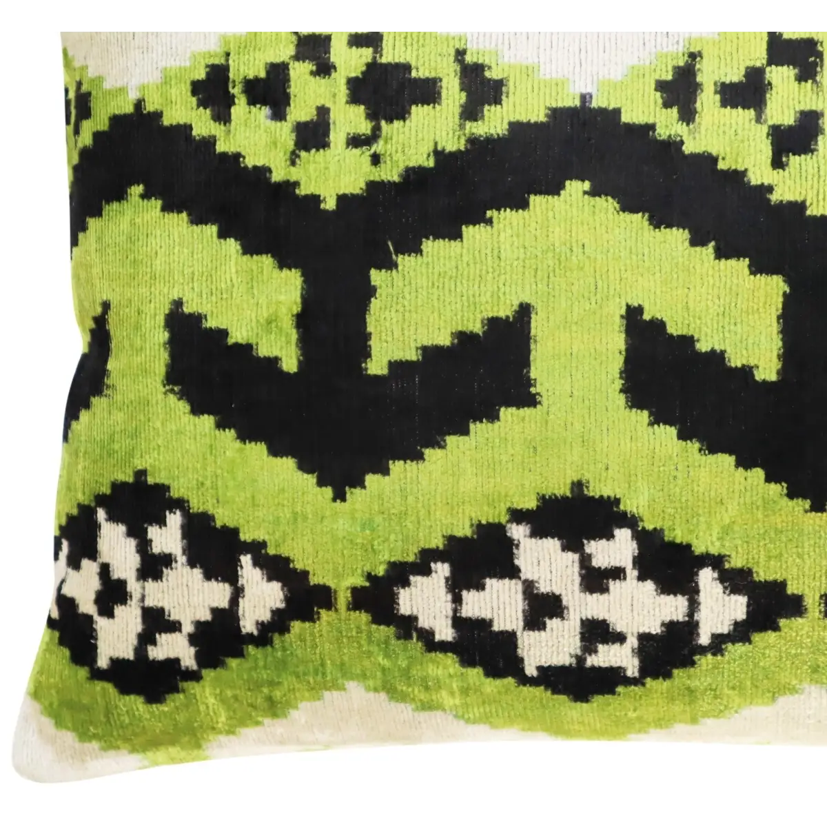 Canvello Luxury Decorative Green Black Throw Pillow | 16 x 24 in (40 x 60 cm) - Canvello