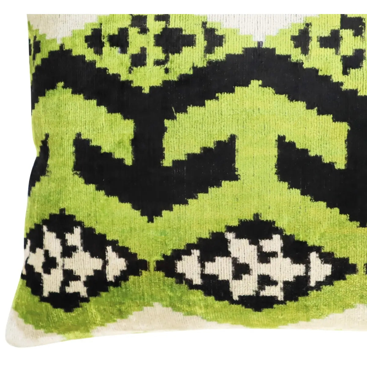 Canvello Luxury Decorative Green Black Throw Pillow | 16 x 24 in (40 x 60 cm) - Canvello