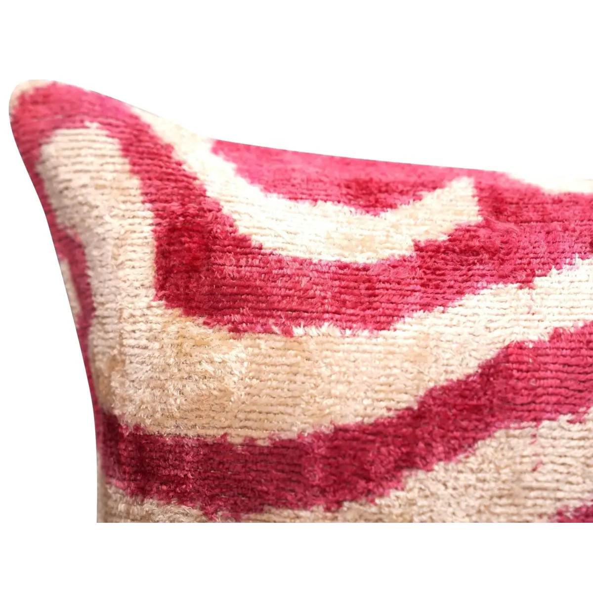 Canvello Tiger Print Pinkish Red Throw Pillows - 16x16 inch - Canvello