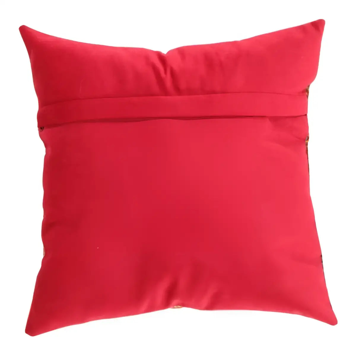 Canvello Traditional Design Velvet Pillow - 16’ X 16’ - Red / 16’’ X 16’’ - Canvello