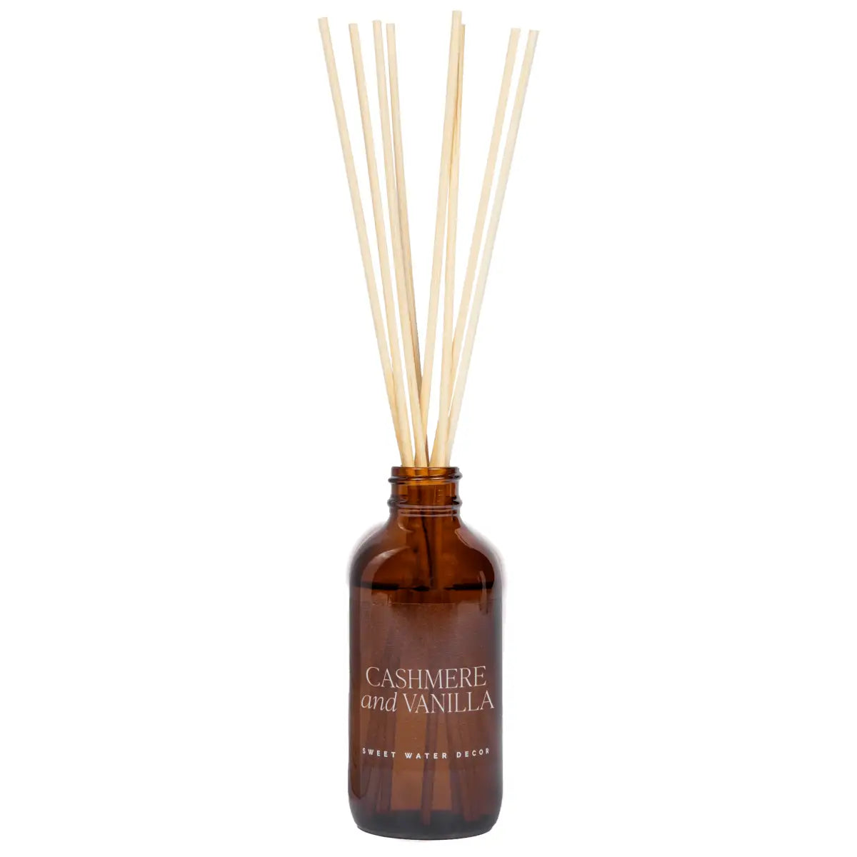 Cashmere and Vanilla Amber Reed Diffuser - Sweet Water Decor