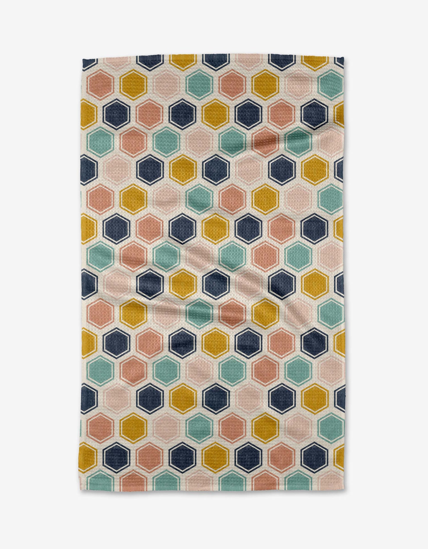 Pollen Patchwork Tea Towel - Geometry