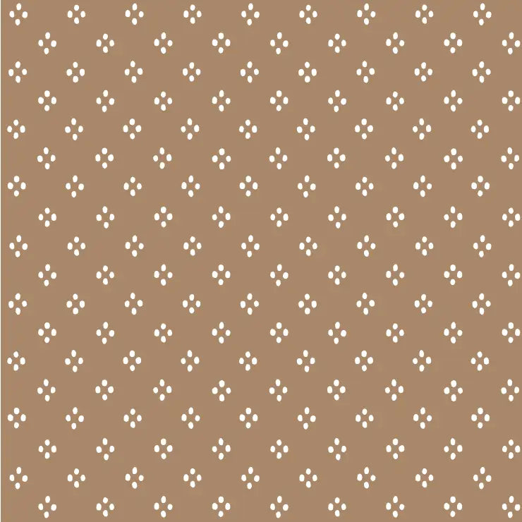 Cece Wallpaper - Petite Dot Pattern - by Kourtni Gunn - Sample 1 foot by 1 foot / Dark Neutral - Loomwell Home Goods
