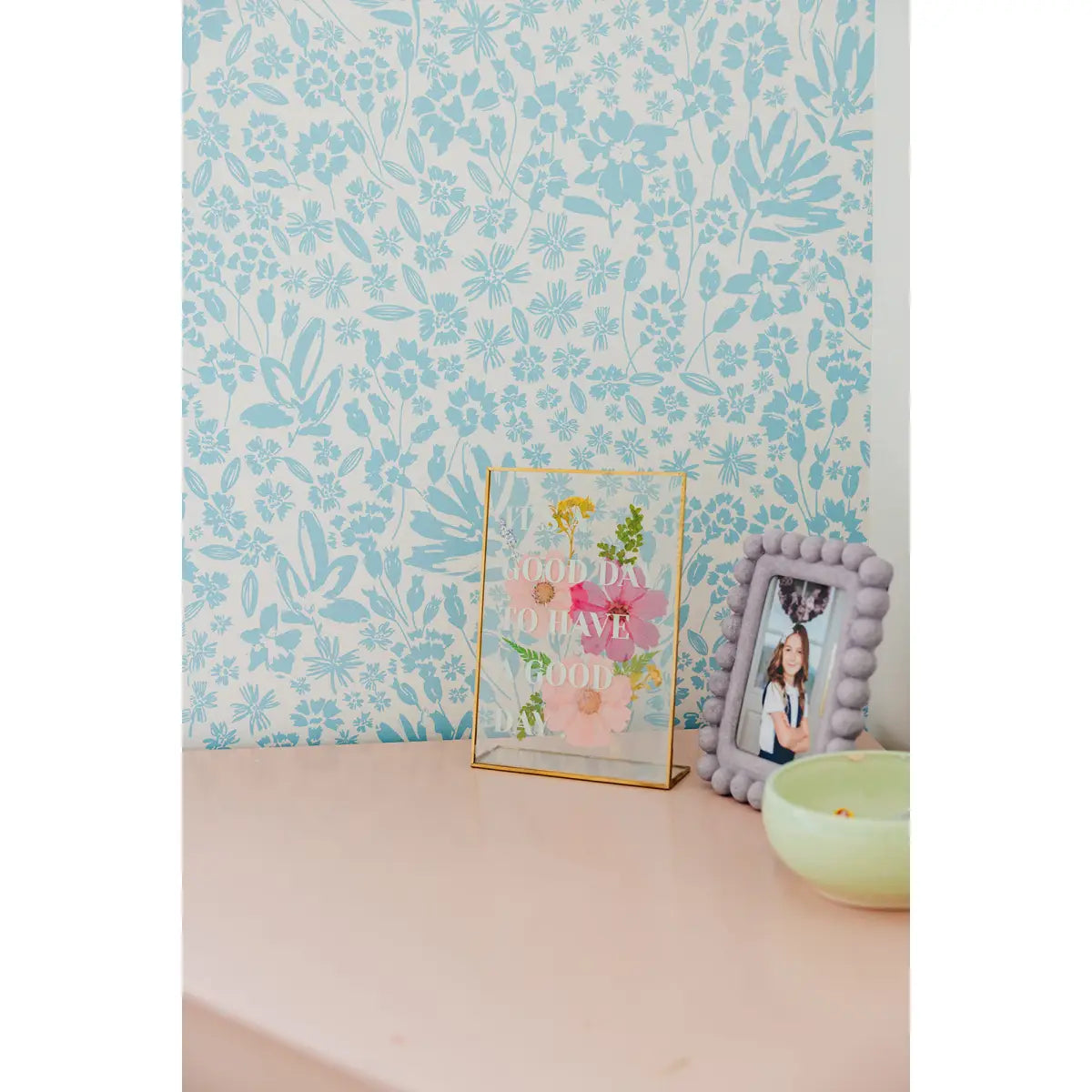 Chrissy Wallpaper - Wildflower Silhouettes - by Hufton Studio - Loomwell Home Goods